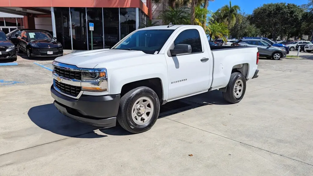 Florida Fine Cars - Used CHEVROLET SILVERADO 1500 2017 WEST PALM WORK TRUCK