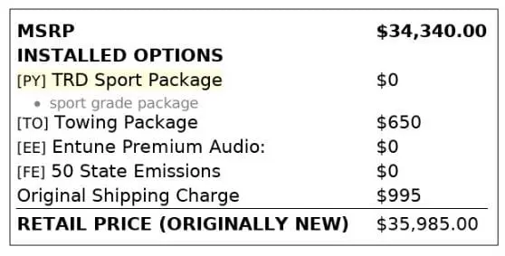Florida Fine Cars - Used TOYOTA TACOMA 2016 MIAMI TRD SPORT