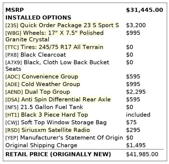 Florida Fine Cars - Used JEEP WRANGLER UNLIMITED 2018 MIAMI SPORT S