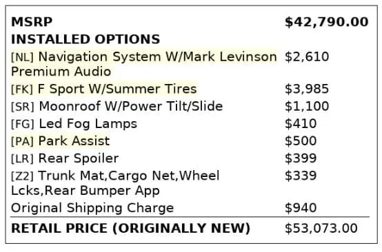 Florida Fine Cars - Used LEXUS RC 350 2015 MARGATE F SPORT