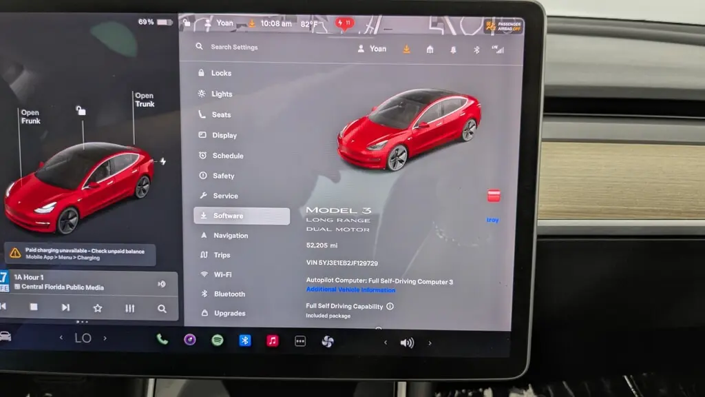 Florida Fine Cars - Used TESLA MODEL 3 2018 ORLANDO LONG RANGE BATTERY