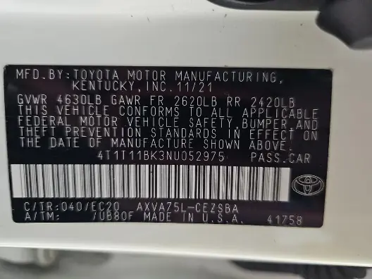 Florida Fine Cars - Used TOYOTA CAMRY 2022 ORLANDO SE NIGHTSHADE