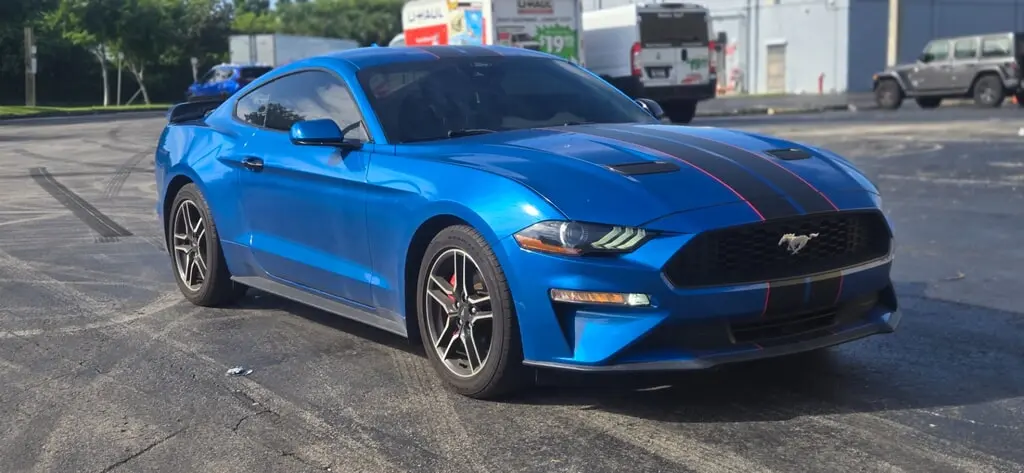 Florida Fine Cars - Used FORD MUSTANG 2021 MIAMI ECOBOOST PREMIUM