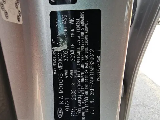 Florida Fine Cars - Used KIA FORTE 2021 MARGATE LXS