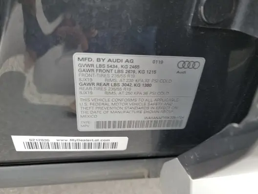 Florida Fine Cars - Used AUDI Q5 2019 ORLANDO PREMIUM