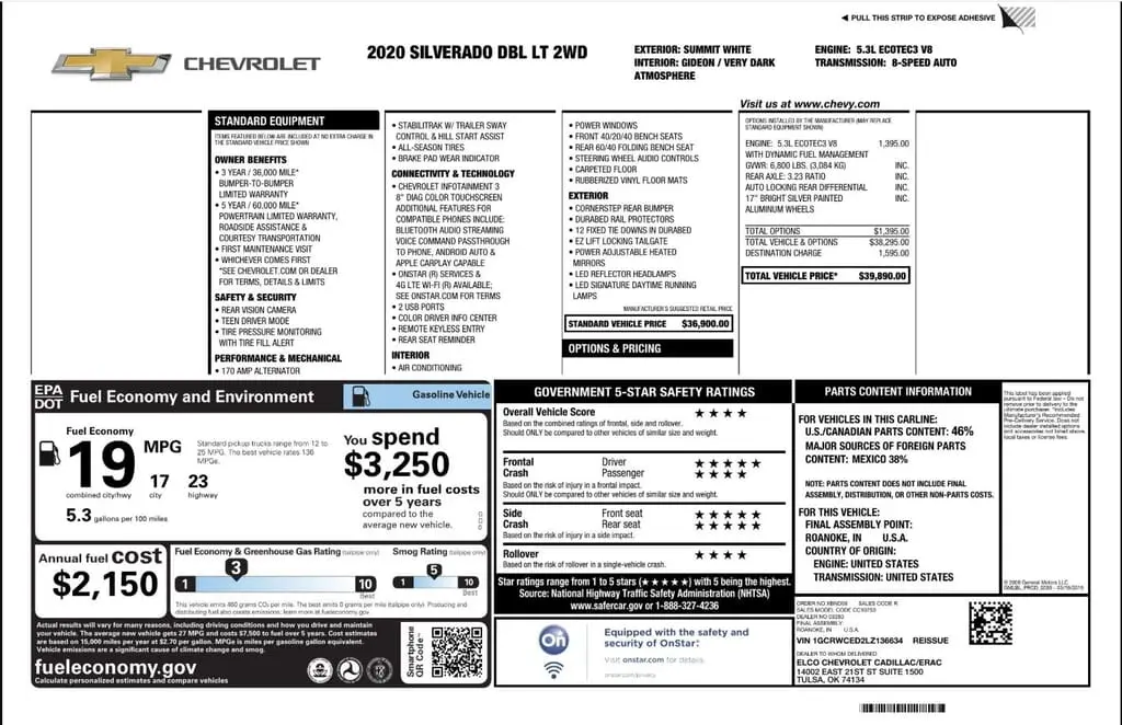 Florida Fine Cars - Used CHEVROLET SILVERADO 1500 2020 WEST PALM LT