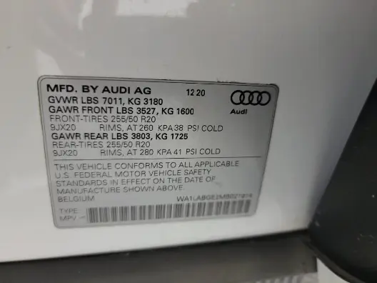 Florida Fine Cars - Used AUDI E-TRON 2021 ORLANDO PREMIUM PLUS