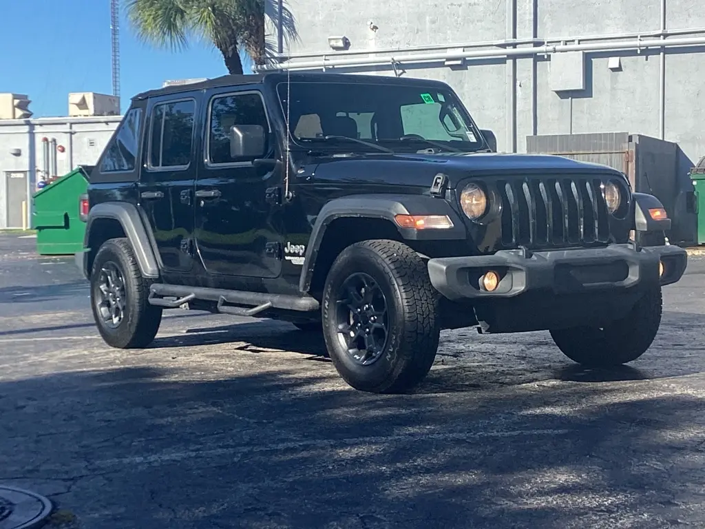 Florida Fine Cars - Used JEEP WRANGLER UNLIMITED 2020 MARGATE SPORT