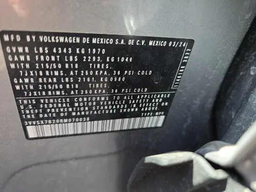 Florida Fine Cars - Used VOLKSWAGEN TAOS 2024 ORLANDO SE