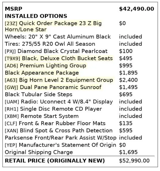 Florida Fine Cars - Used RAM 1500 2019 MARGATE BIG HORN/LONE STAR