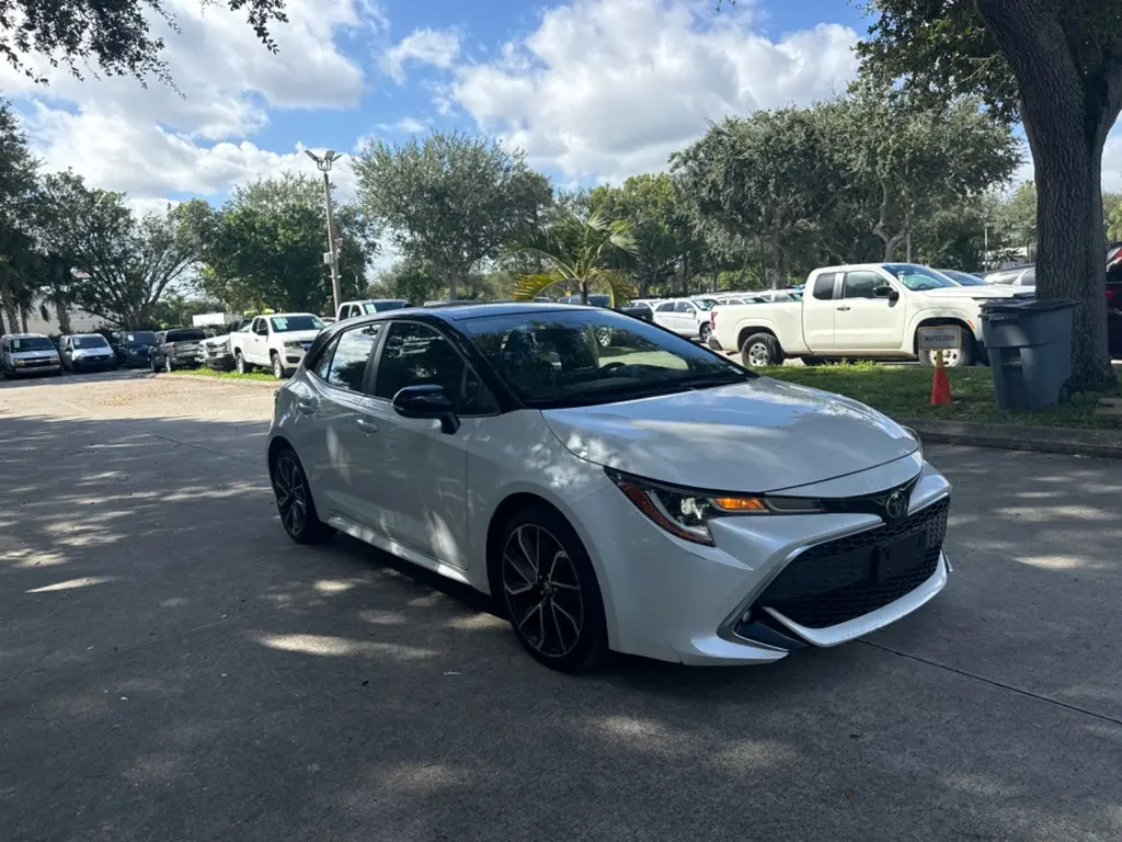 Florida Fine Cars - Used TOYOTA COROLLA HATCHBACK 2022 WEST PALM XSE