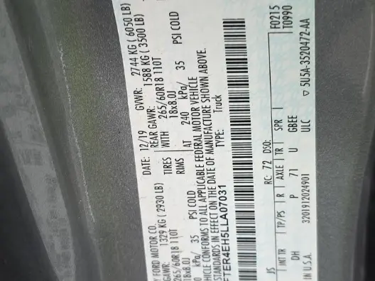Florida Fine Cars - Used FORD RANGER 2020 MARGATE LARIAT