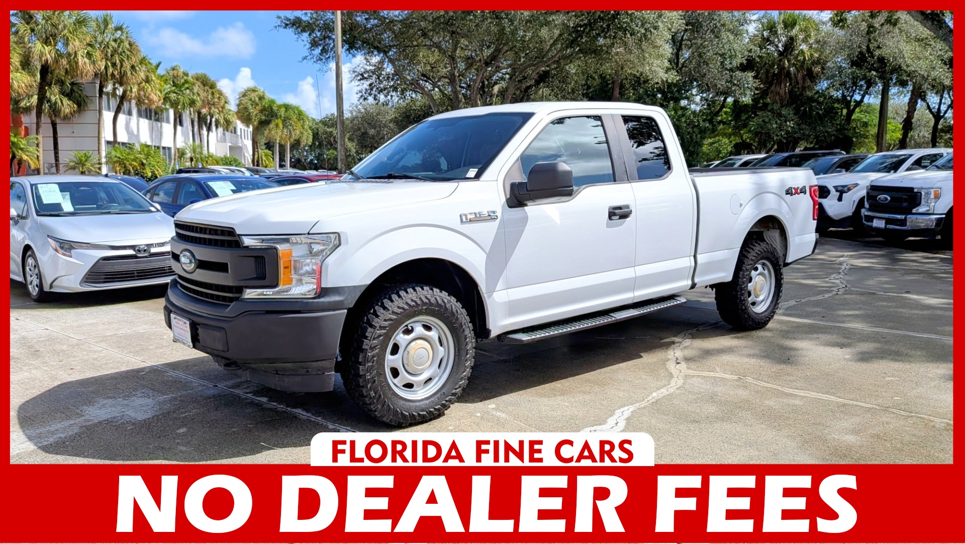 Florida Fine Cars - 2018-FORD-F-150-MIAMI-FL-Stock=155205
