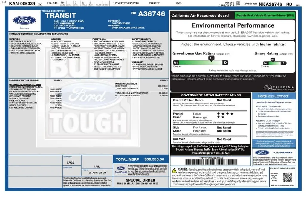 Florida Fine Cars - Used FORD TRANSIT 2022 MARGATE 