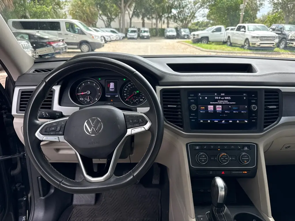 Florida Fine Cars - Used VOLKSWAGEN ATLAS 2021 WEST PALM 3.6L V6 SE W/TECHNOLOGY