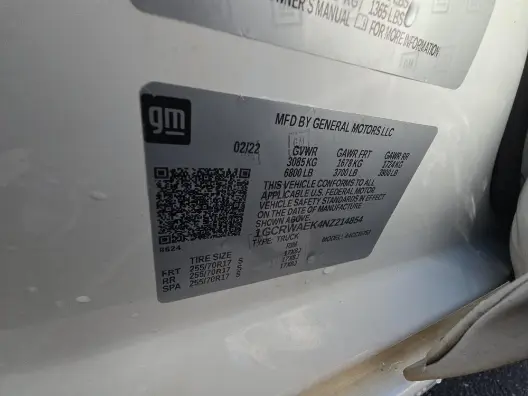 Florida Fine Cars - Used CHEVROLET SILVERADO 1500 LTD 2022 WEST PALM WORK TRUCK