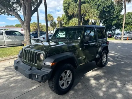Florida Fine Cars - Used JEEP WRANGLER 2021 WEST PALM SPORT S