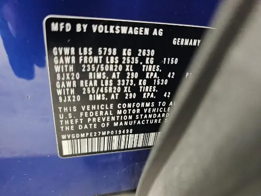 Florida Fine Cars - Used VOLKSWAGEN ID.4 2021 ORLANDO 1ST EDITION