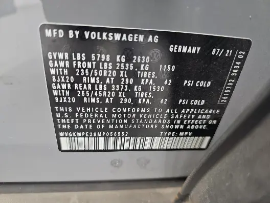 Florida Fine Cars - Used VOLKSWAGEN ID.4 2021 WEST PALM PRO S