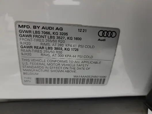 Florida Fine Cars - Used AUDI E-TRON 2022 MIAMI PREMIUM