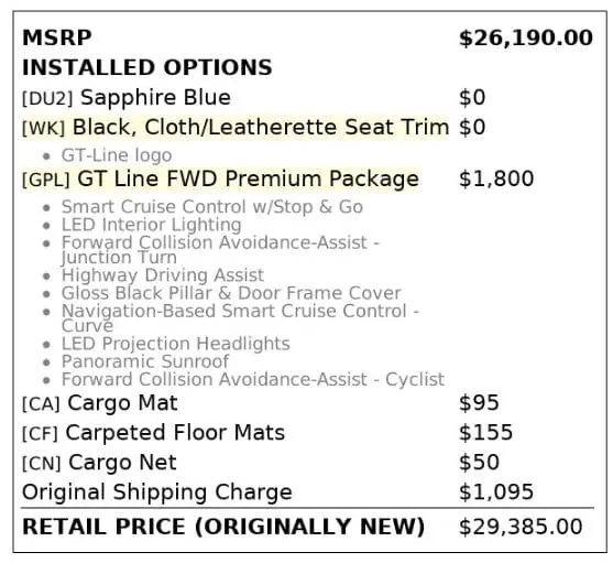 Florida Fine Cars - Used KIA K5 2022 MARGATE GT-LINE