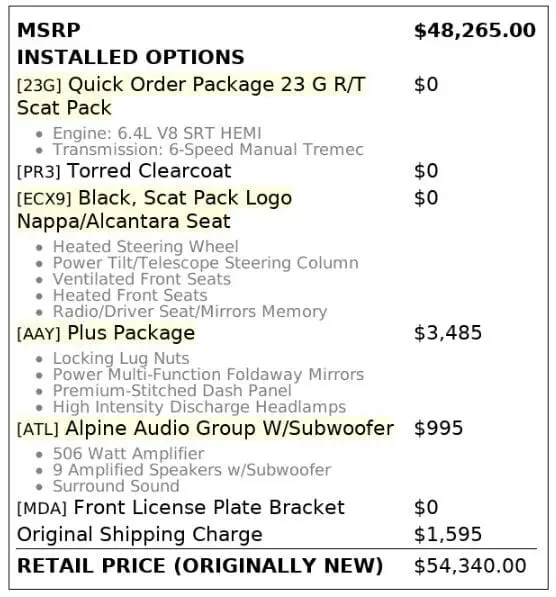 Florida Fine Cars - Used DODGE CHALLENGER 2023 MIAMI R/T SCAT PACK