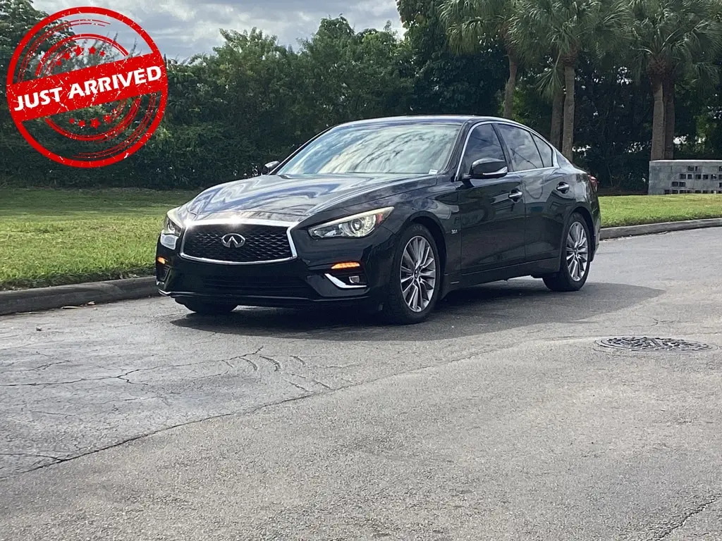 Florida Fine Cars - Used INFINITI Q50 2018 MARGATE 3.0T LUXE