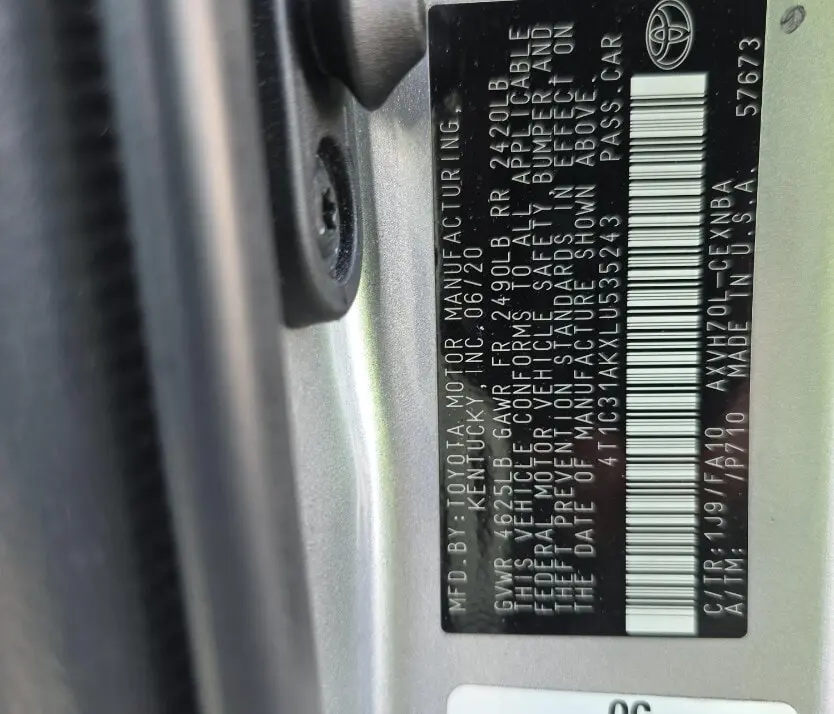 Florida Fine Cars - Used TOYOTA CAMRY 2020 ORLANDO HYBRID LE