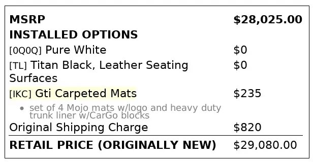 Florida Fine Cars - Used VOLKSWAGEN GOLF GTI 2016 ORLANDO S