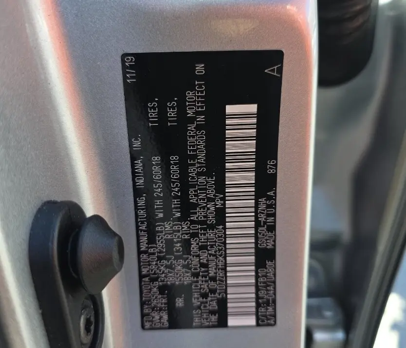 Florida Fine Cars - Used TOYOTA HIGHLANDER 2019 MARGATE LE