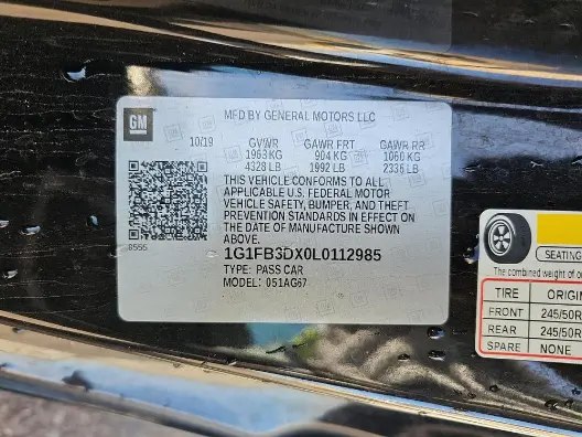 Florida Fine Cars - Used CHEVROLET CAMARO 2020 MIAMI 1LT