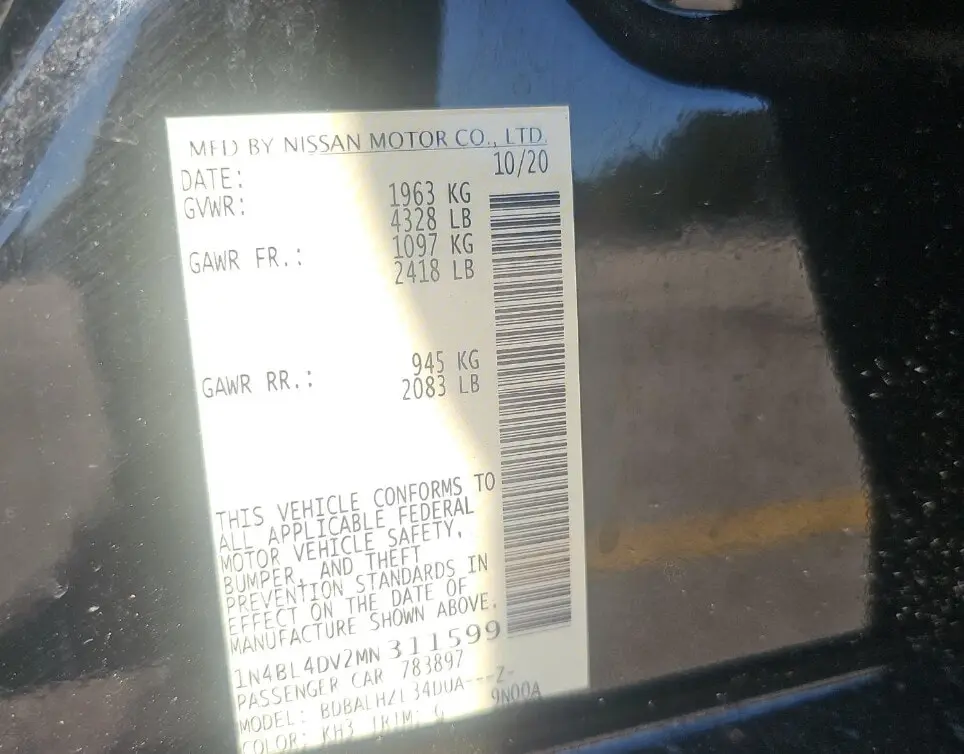 Florida Fine Cars - Used NISSAN ALTIMA 2021 MIAMI 2.5 SV