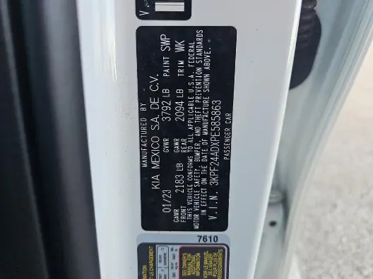 Florida Fine Cars - Used KIA FORTE 2023 MIAMI LXS