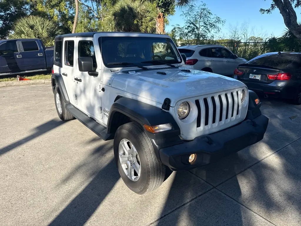 Florida Fine Cars - Used JEEP WRANGLER UNLIMITED 2020 WEST PALM SPORT S