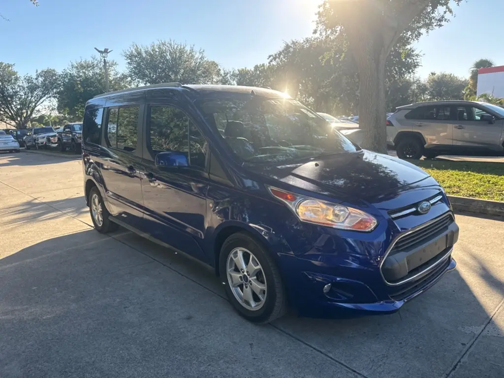 Florida Fine Cars - Used FORD TRANSIT CONNECT WAGON 2017 WEST PALM TITANIUM