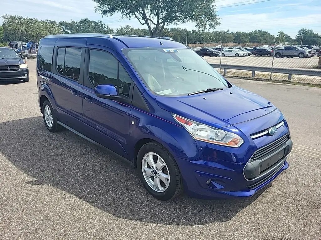 Florida Fine Cars - Used FORD TRANSIT CONNECT WAGON 2017 WEST PALM TITANIUM