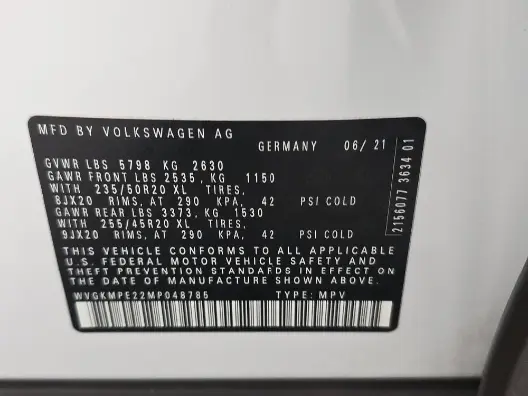 Florida Fine Cars - Used VOLKSWAGEN ID.4 2021 ORLANDO PRO S