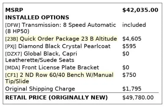 Florida Fine Cars - Used JEEP GRAND CHEROKEE L 2024 MARGATE ALTITUDE