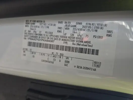 Florida Fine Cars - Used FORD TRANSIT PASSENGER WAGON 2023 MIAMI XLT