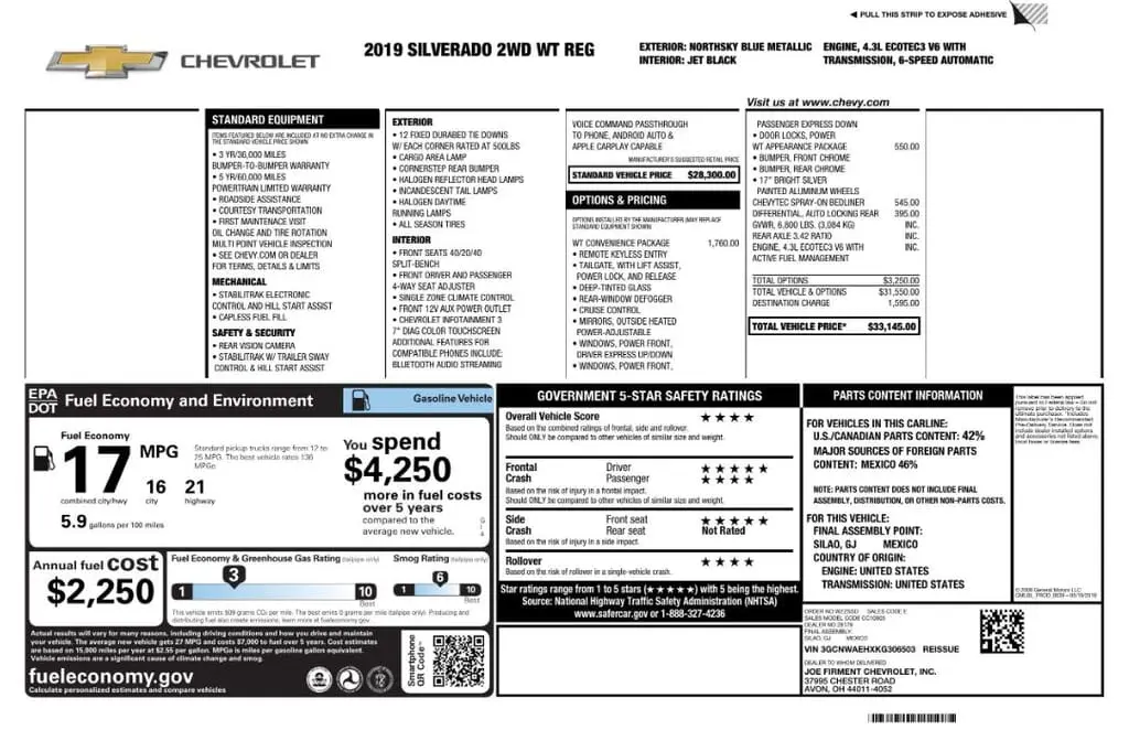 Florida Fine Cars - Used CHEVROLET SILVERADO 1500 2019 MIAMI WORK TRUCK