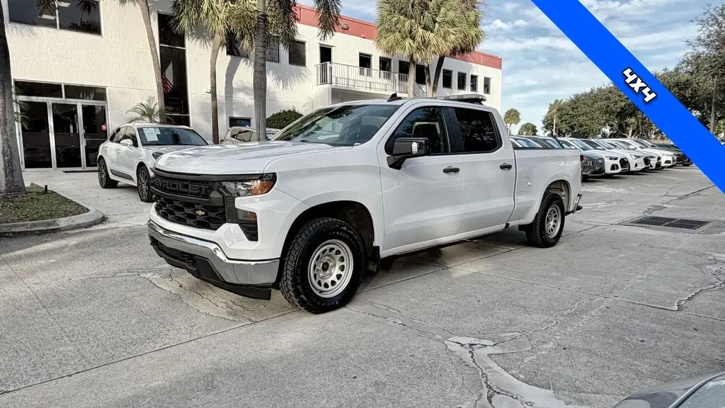 Florida Fine Cars - Used CHEVROLET SILVERADO 1500 2022 WEST PALM WORK TRUCK