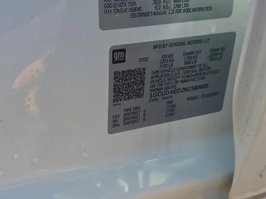 Florida Fine Cars - Used CHEVROLET SILVERADO 1500 2022 WEST PALM WORK TRUCK