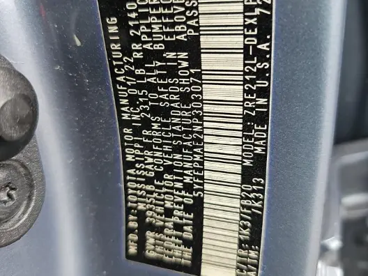 Florida Fine Cars - Used TOYOTA COROLLA 2022 ORLANDO LE