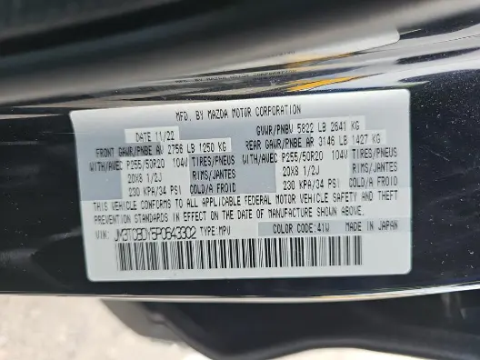 Florida Fine Cars - Used MAZDA CX-9 2023 MARGATE GRAND TOURING