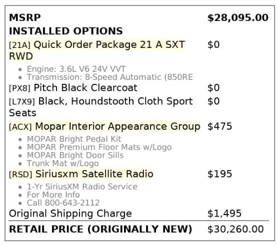 Florida Fine Cars - Used DODGE CHALLENGER 2019 MARGATE SXT