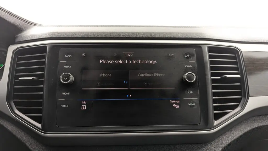 Florida Fine Cars - Used VOLKSWAGEN ATLAS 2021 WEST PALM 3.6L V6 SE W/TECHNOLOGY