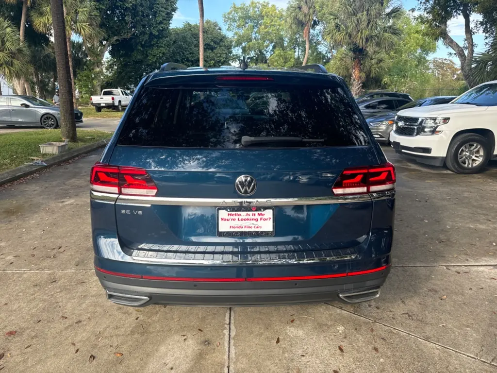 Florida Fine Cars - Used VOLKSWAGEN ATLAS 2021 WEST PALM 3.6L V6 SE W/TECHNOLOGY