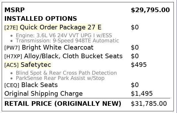 Florida Fine Cars - Used CHRYSLER VOYAGER 2020 ORLANDO LX