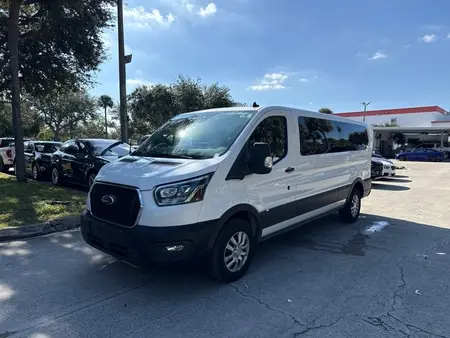 Florida Fine Cars - Used FORD TRANSIT-PASSENGER WAGON 2023 WEST PALM XLT