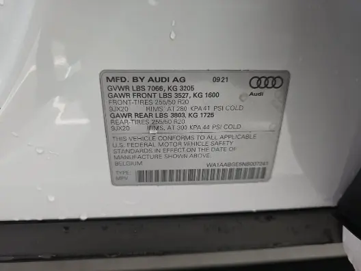 Florida Fine Cars - Used AUDI E-TRON 2022 WEST PALM PREMIUM